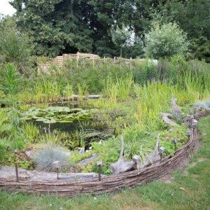 Ecologische kringlooptuin van het Comité Jean Pain