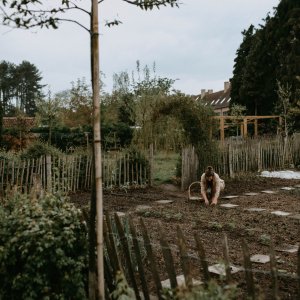 De ecotuin van Riella en Teun