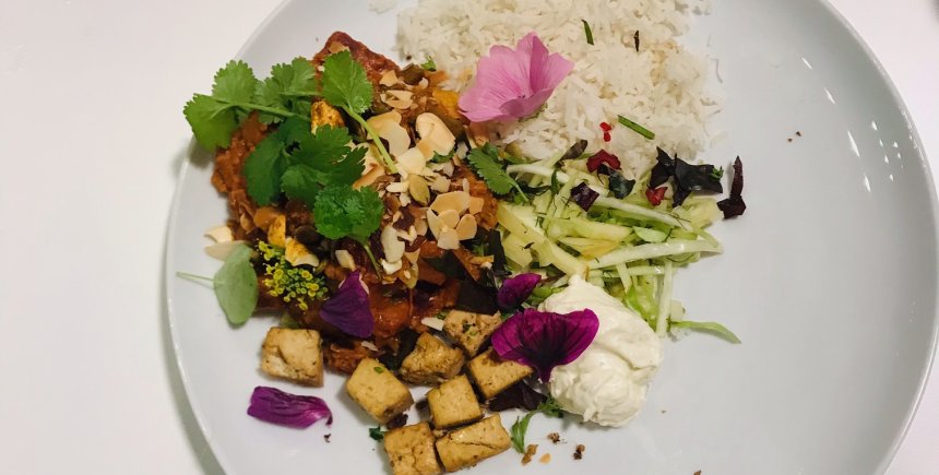 Seizoensgroentecurry