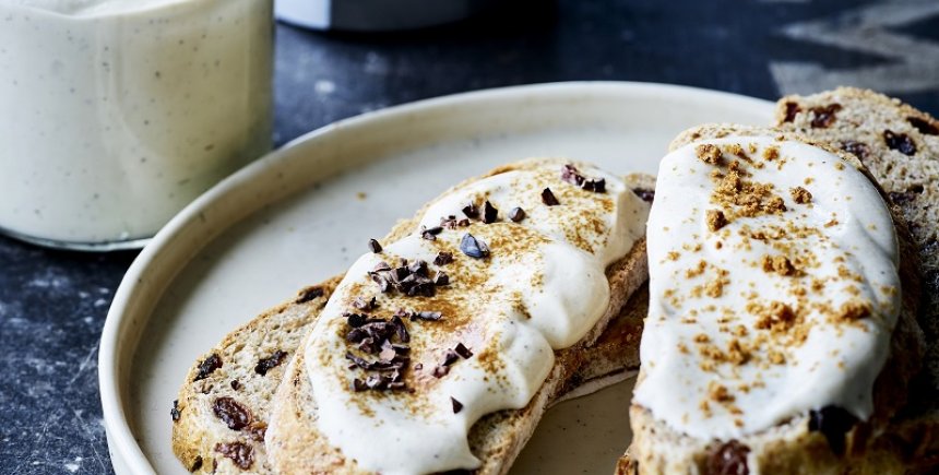 Mokkacrème met bloemkool en cashewnoten