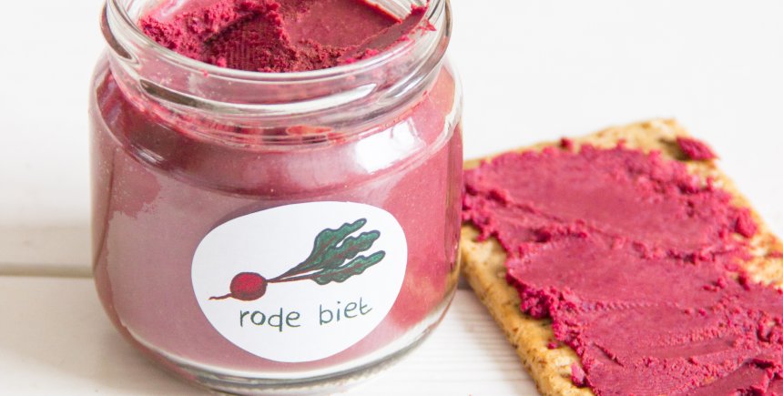 Rode bietenchoco