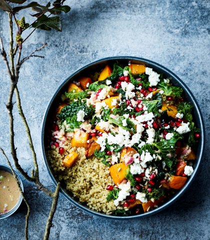 Slaatje boerenkool quinoa